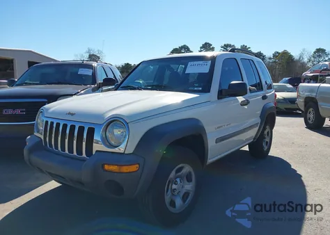2003 Jeep Liberty Sport из США, поврежденный, VIN 1J4GK48K23W513123